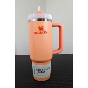 Stanley Tumbler The Quencher H2.0 Flowstate Travel Cup | 30 oz Tangerine Orange